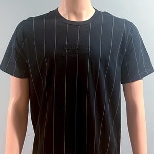 Hollister Barre Stripe: Size L, Midnight Vibes Chic